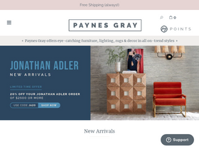 'paynesgray.com' screenshot