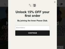 'peace-collective.com' screenshot