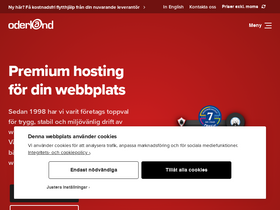 'oderland.se' screenshot