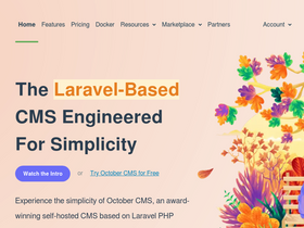 'octobercms.com' screenshot
