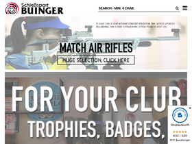 'buinger.com' screenshot
