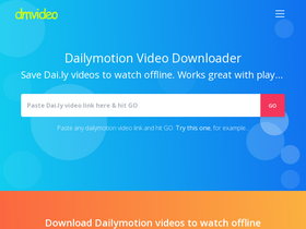 'dmvideo.download' screenshot