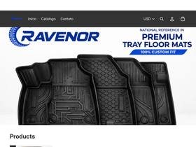 ravenor.store homepage screenshot