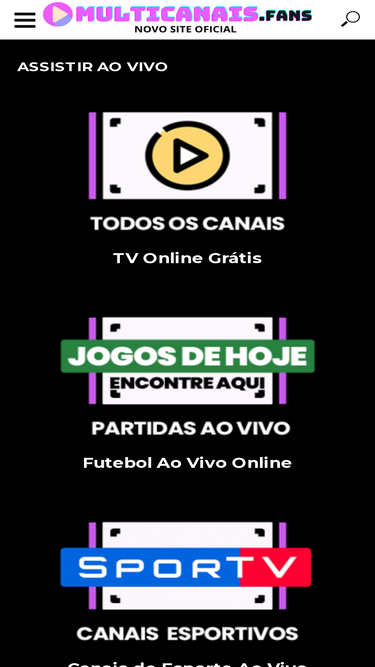 Futebol online multicanais