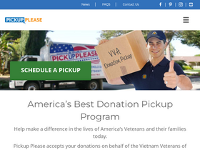 'pickupplease.org' screenshot