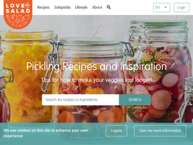 'lovemysalad.com' screenshot