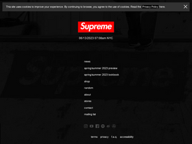 Supremenewyork website shop