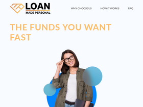 'loanmadepersonal.com' screenshot