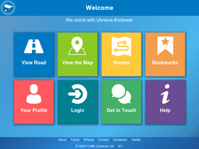 'trafficcameras.uk' screenshot