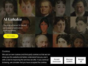 'ai-art.tokyo' screenshot