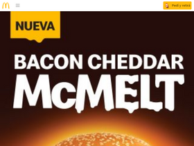 'mcdonalds.com.ar' screenshot