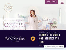 'colettebaronreid.com' screenshot