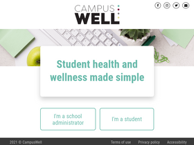 'campuswell.com' screenshot