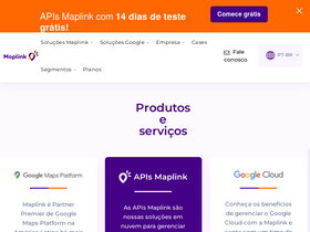 'maplink.global' screenshot