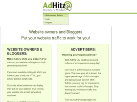 'adhitz.com' screenshot
