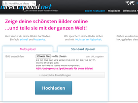 'directupload.net' screenshot