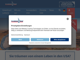 'americandream.de' screenshot