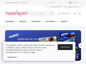 'tuzexovky.cz' screenshot