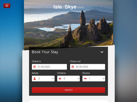 'isleofskye.com' screenshot