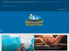 'ongrace.com' screenshot