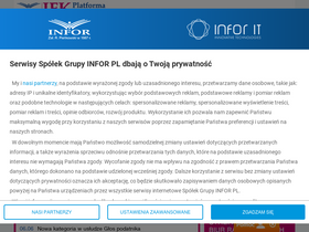 'inforfk.pl' screenshot