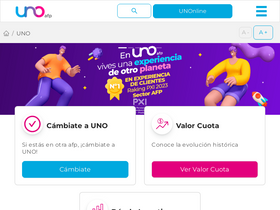 'uno.cl' screenshot