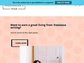 'thefreelancersyear.com' screenshot