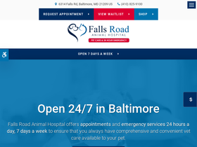 'fallsroad.com' screenshot