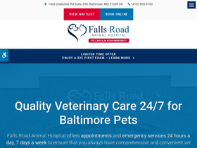 'fallsroad.com' screenshot