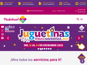 'mpudahuel.cl' screenshot