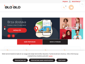 'aloalo.hr' screenshot