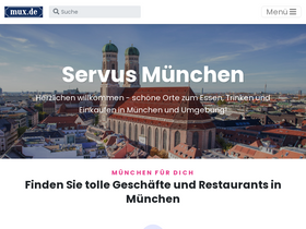 'mux.de' screenshot