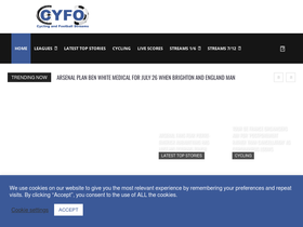 'cyfostreams.com' screenshot