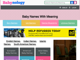 'babynology.com' screenshot