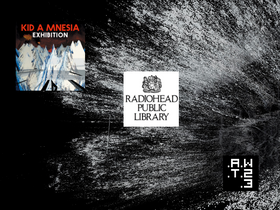 'radiohead.com' screenshot