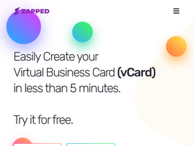 'zapped.to' screenshot