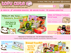 'tofucute.com' screenshot