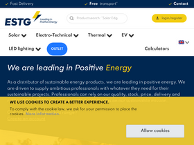 'estg.eu' screenshot