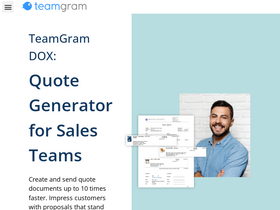 'teamgram.com' screenshot