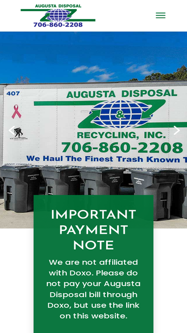 augustadisposal.com