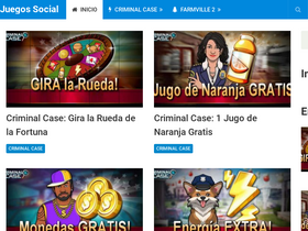 'juegossocial.com' screenshot