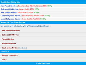 'rdxhd.com' screenshot