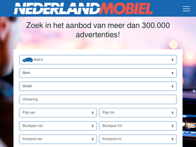 'nederlandmobiel.nl' screenshot