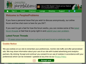 'peoplesproblems.org' screenshot
