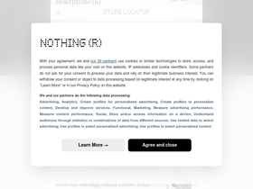 CMF homepage screenshot