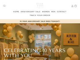 River & Rae website screenshot