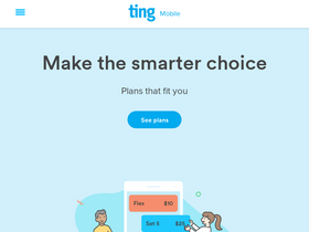 'tingmobile.com' screenshot