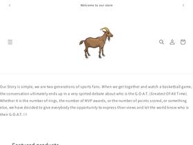 thisismygoat.com homepage screenshot