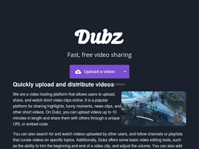 'dubz.co' screenshot