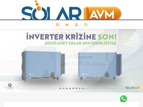 'solaravm.com' screenshot